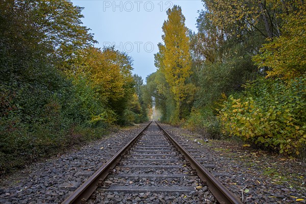 Disused railway line in Berlin Luebars