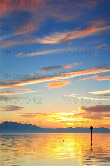 Sunset at Lake Constance