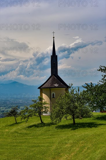 Chapel of St. Ottilie on the Boedele in Oberfallenberg near Dornbirn