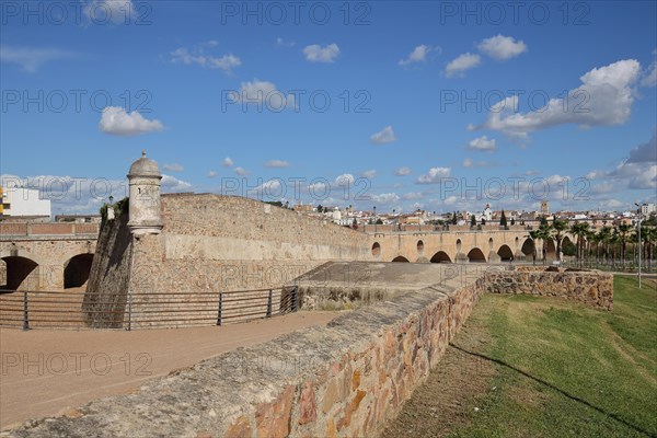 Historical city fortification Baluarte de San Vicente