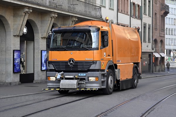 Commercial vehicle Street cleaning