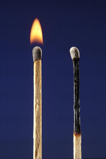 Burning and Burned Matches