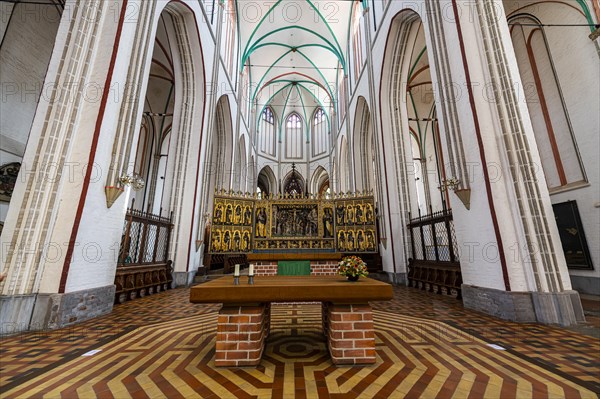 Interior of the Schwerin cathedral