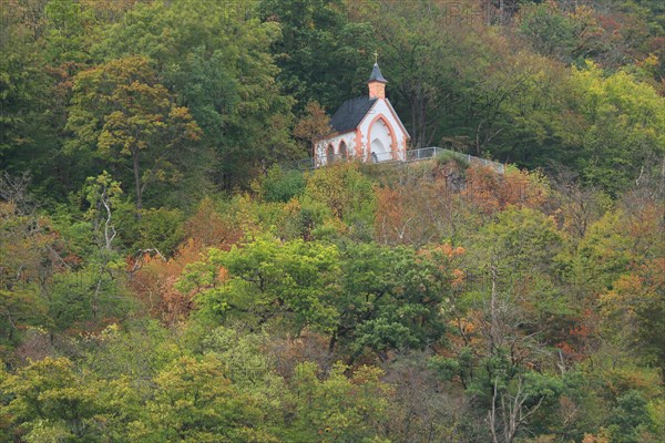 View of the Ottilien Chapel built in 1528 on the Domberg