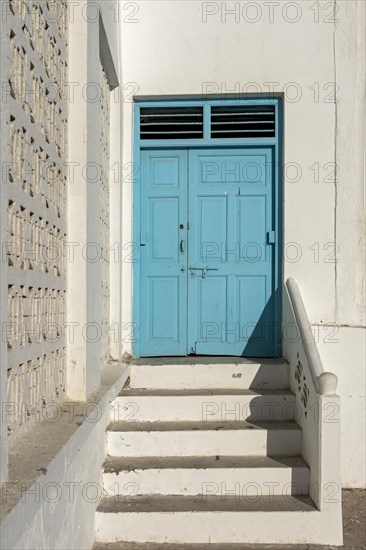 Blue door