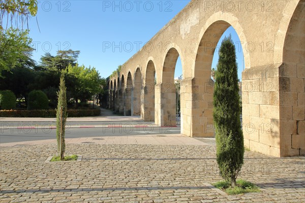 Acueducto built 16th century in Plasencia