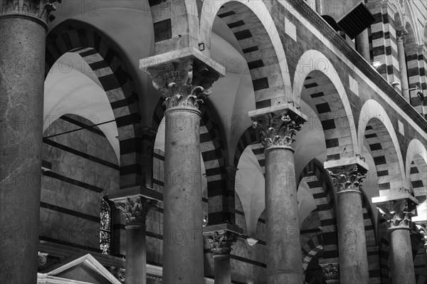 Interior columns and arches