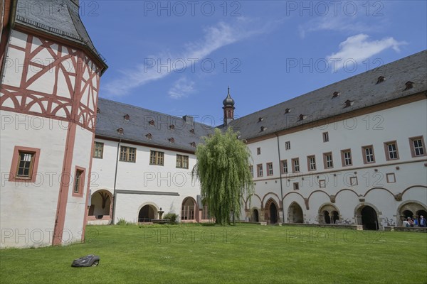 Cloister with cloister garden