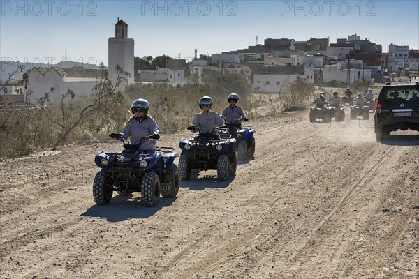 Young quad riders
