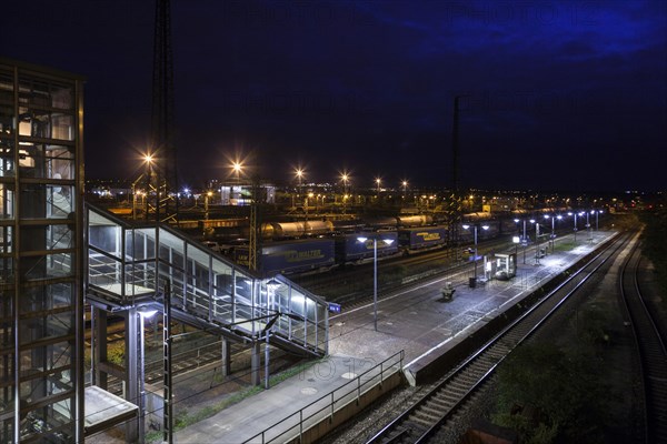 Stop at Dresden freight station