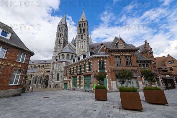 Unesco world heritage site Tournai Cathedral