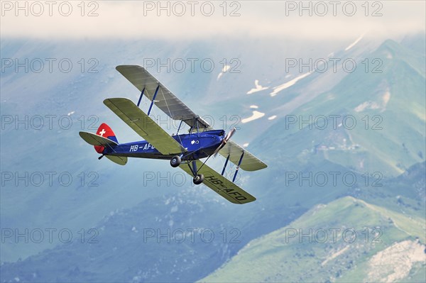 Vintage aircraft De Havilland Gipsy Moth