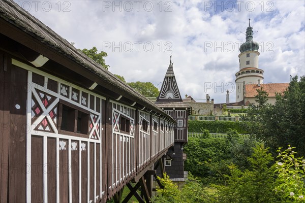 Wooden bridge