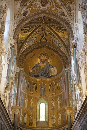 Pantocratore in the Cathedral of Cefalu