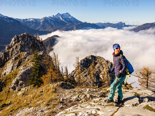 Mountaineer on the Grosser Schoberstein