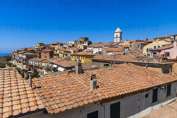 Above the roofs of Capoliveri