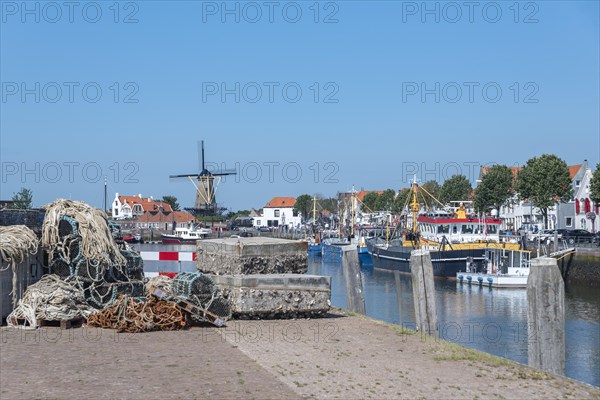 Trawler at the quay Nieuwe Haven