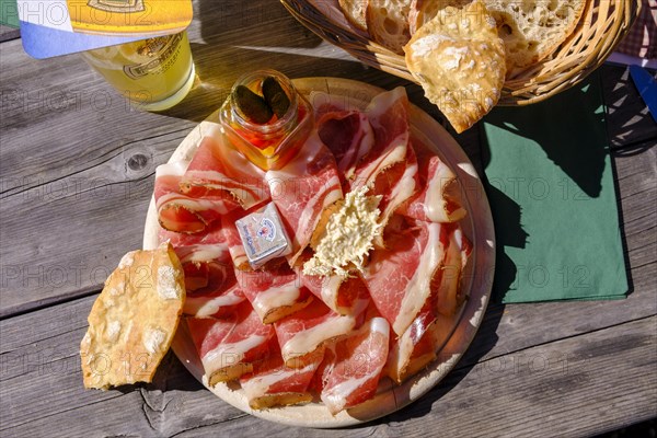 South Tyrolean bacon platter