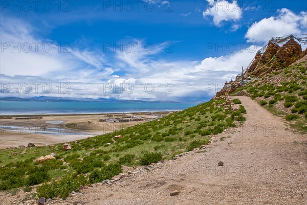 The Chiu monastery at the Lake Manasarovar