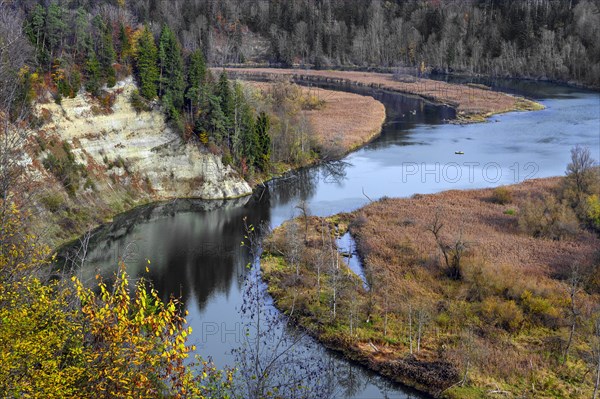 The Iller breakthrough near Altusried