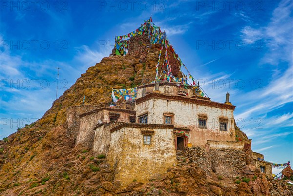 The Chiu monastery at the Lake Manasarovar