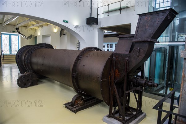 Old whaling equipment in the whaling museum of Lajes