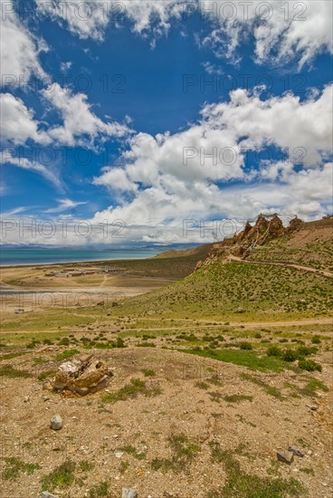 The Chiu monastery at the Lake Manasarovar