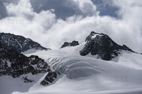 Ruderhofspitze and Alpeiner Ferner