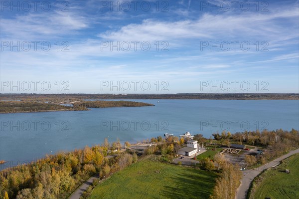 Lake Stoermthal near Leipzig