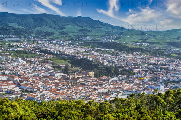 Overlook over the Unesco world heritage sight