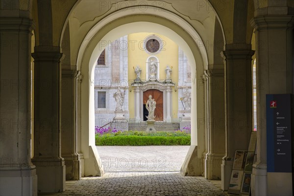 Inner courtyard