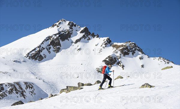 Ski tourers in good weather