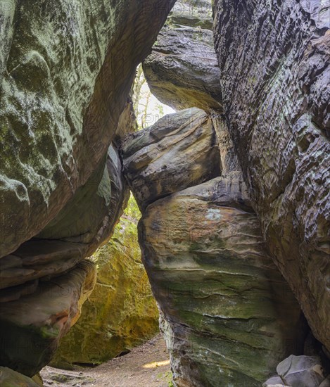 Sandstone rocks of