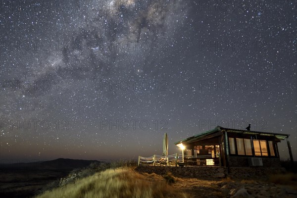 Starry sky over Heavens Gate