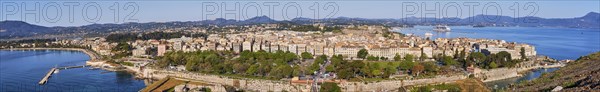 Panorama shot of the whole town