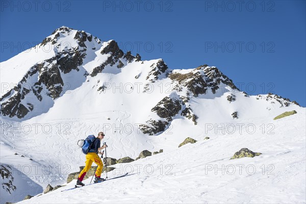 Ski tourers in good weather