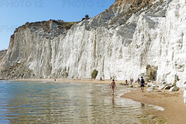 Chalk cliff Scala dei Turchi