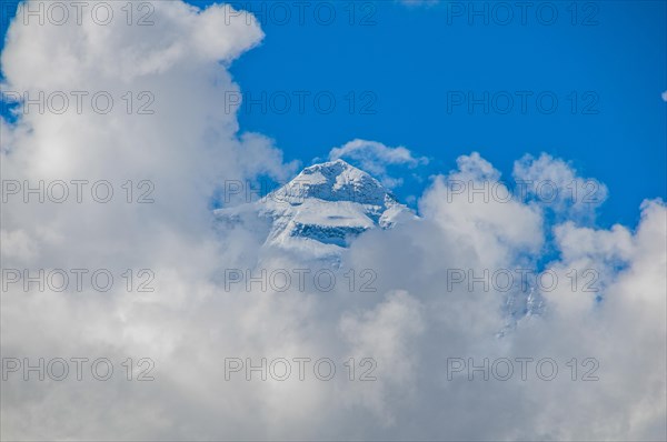 The north face of Mount Everest