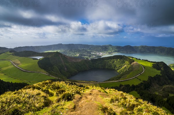 Overlook over the Sete Cidades crater