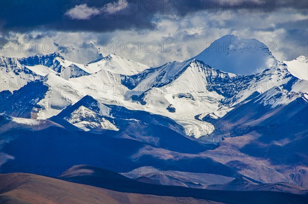 Great view for the Mount Everest and the Himalaya range