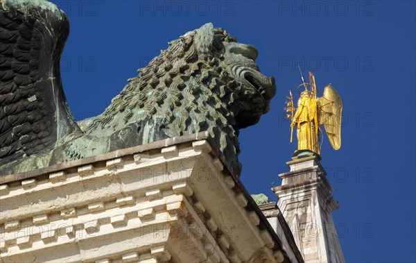 Column of the lion of Saint Mark