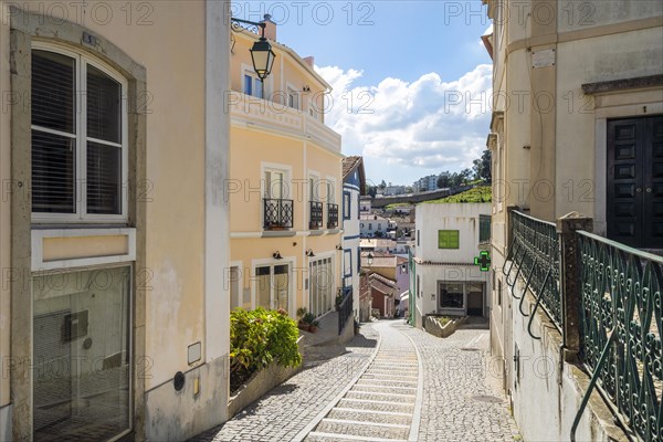 Whitewashed architecture of mountainous Monchique