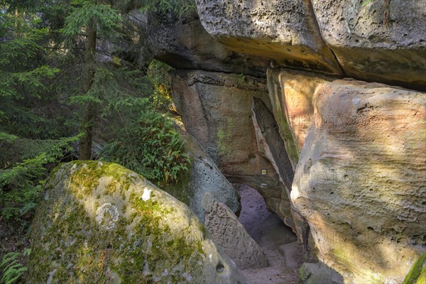 Sandstone rocks of