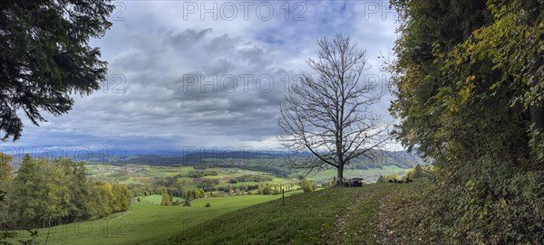 View of Ruenenberg and Kilchberg