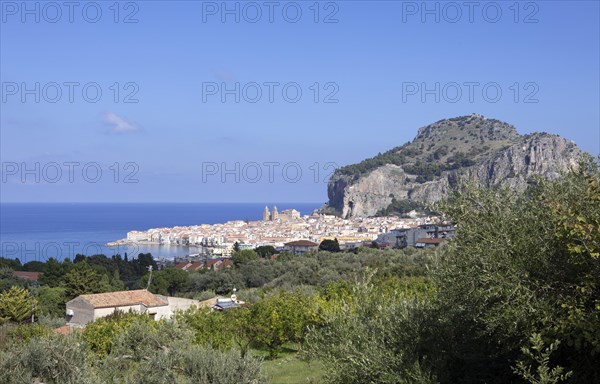 Cefalu on Monte Catalfano