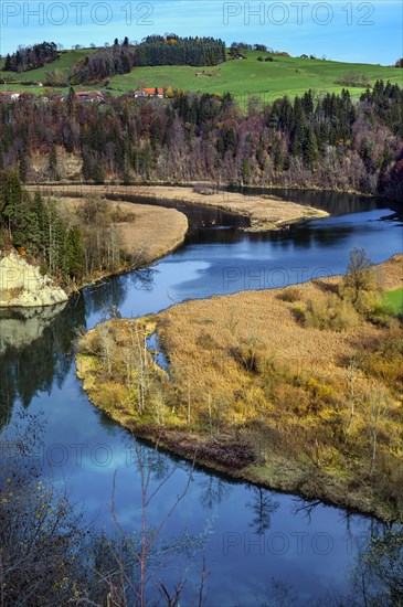 The Iller breakthrough near Altusried