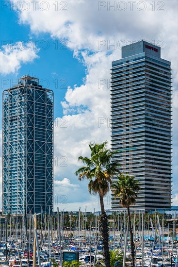 Torre Mapfre Skyscraper and Hotel Arts