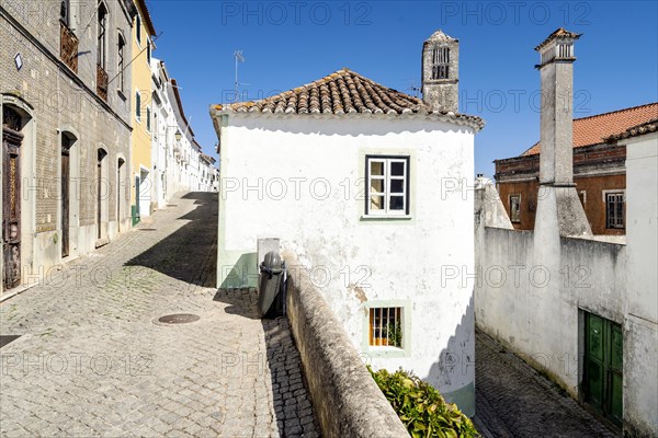 Whitewashed architecture of mountainous Monchique