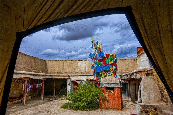 Old tibetan tempel in the kingdom of Guge