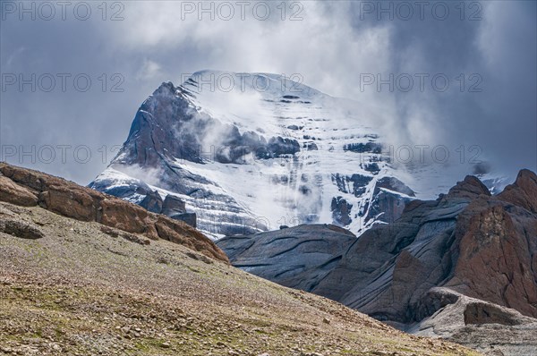 Mount Kailash along the Kailash Kora